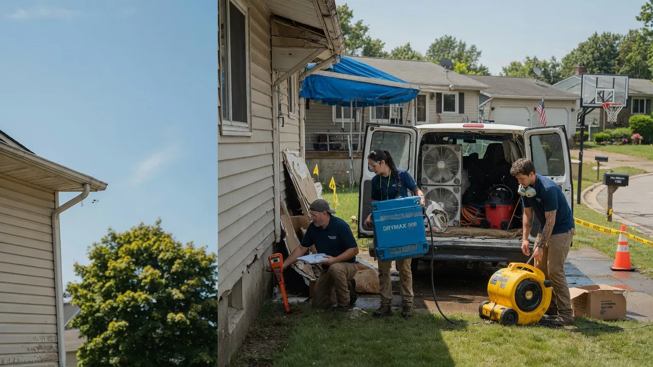 Ceiling Leak Cleanup in Fort Jennings, OH near me